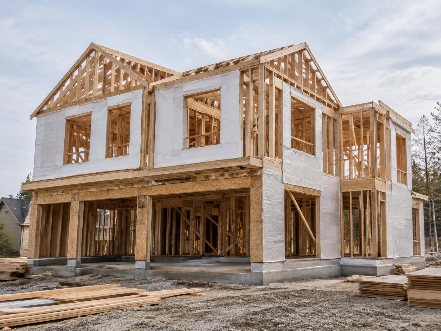 Structure phase of new single-family residential construction